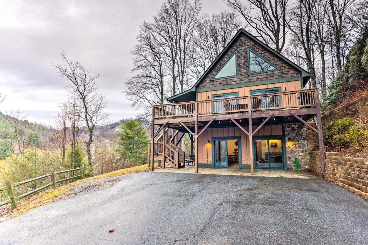 Mountain Cabin With Fire Pit, Walk To Golf And Fishing Вилас Экстерьер фото